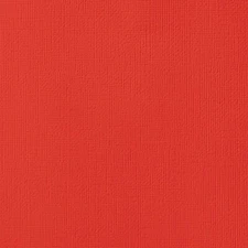 AC Cardstock, Primaries, Bright Red Cardstock, 2 x 12', Texture, 80 lb, Happy