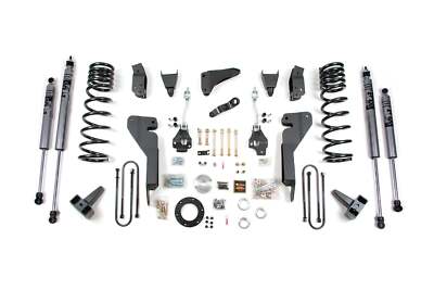 Zoneoffroad 2008 Ram 2500 3500 4WD FOX Shock 2.0 Adventure Series 8'' Lift Kit