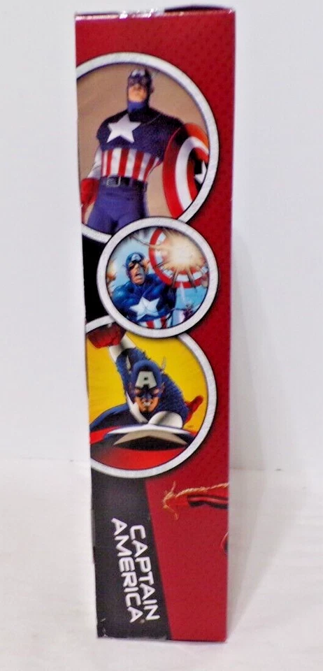 Marvel Signature Series 2006 The Spider-Man Origins Capitán América - 9 pulgadas Foto 4 de 4