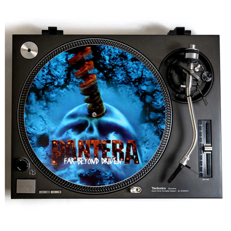 PANTERA 12 Inch DJ Slipmat for Heavy Metal Vinyl Records Turntable-image