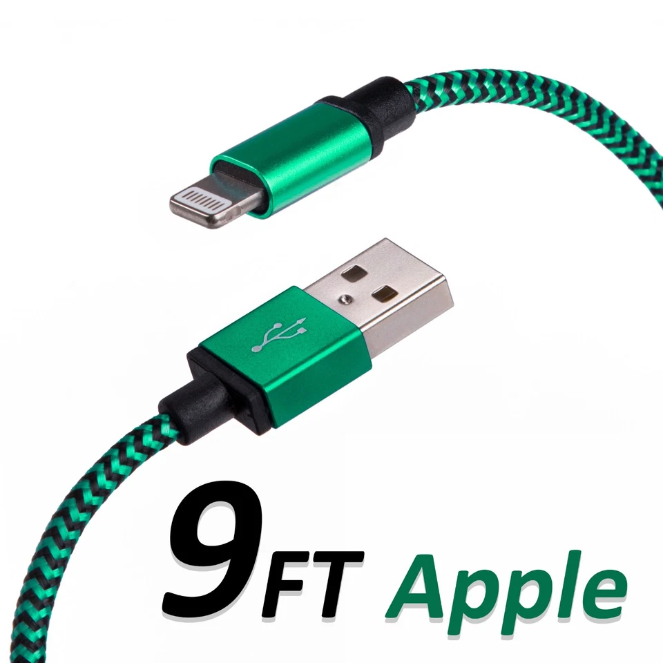 9 FT Type C USB Charger Data Cable and USB Charger Adapter For Android Devices - Image 3 of 4