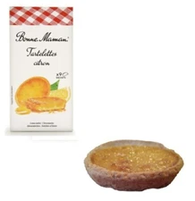 Bonne Maman Lemon Tartlets | 9 Tartlets | Bonne Maman Cookies | 4,4 Oz /125 Gr