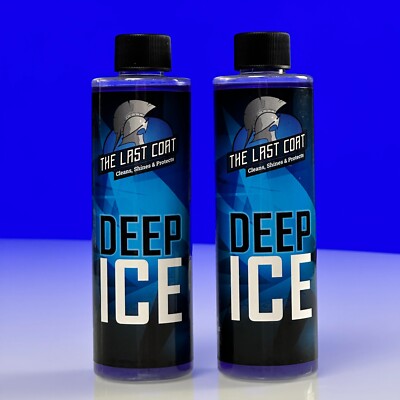 2x 8oz DeepICE THE LAST COAT Ceramic Coating DEEP ICE Wax (Black Ice) TLC [ ]