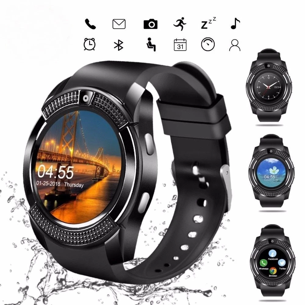 Smartwatch con Whatsapp,Bluetooth Smart  Smart watch, Bluetooth watch, Ios  phone