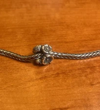 Authentic Trollbeads Forget-me-not Bead -TAGBE-20104