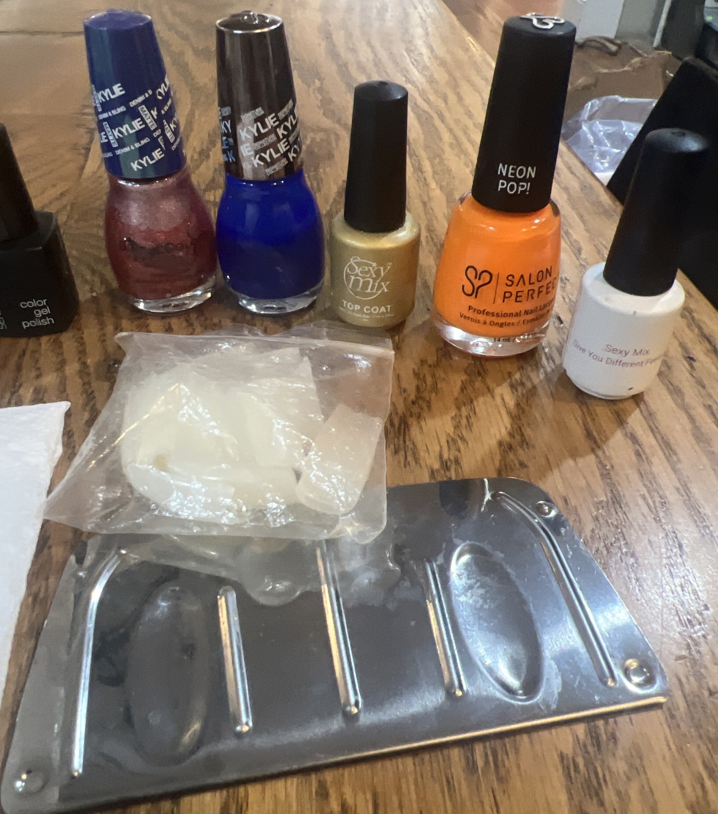 Used Nails *USED* 11 Piece Nail Polish And Nails Lot | eBay