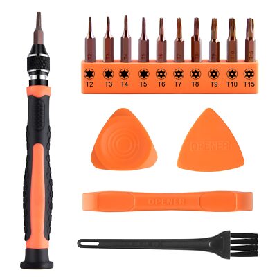 10 In 1 Torx Screwdriver Set With T2 T3 T4 T5 T6 T7 T8 T9 T10 T15 Interchangeabl