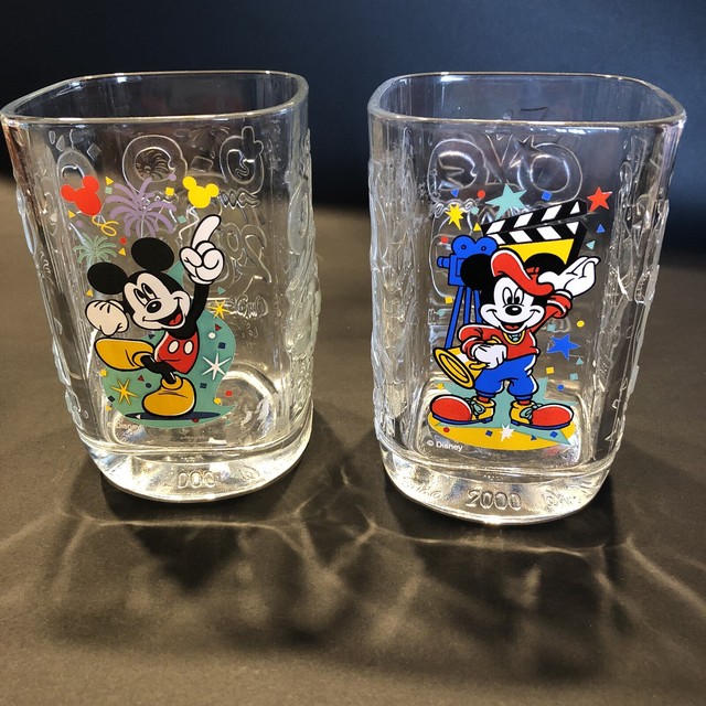 mickey mouse drinking glasses