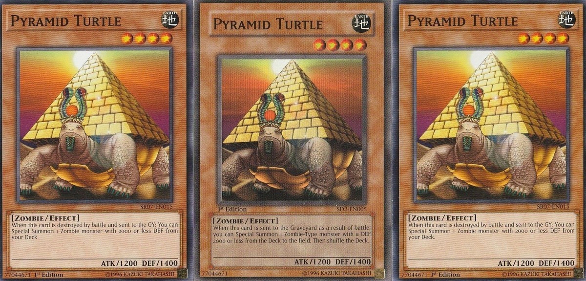 Yu-Gi-Oh! - Pyramid Turtle (SD2-EN005) - Structure Deck: Zombie Madness - Common, Unlimited Edition