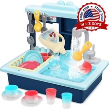 Juego De Fregadero De Cocina Para Ni os, Juguete De Fregadero De Cocina NEW US.