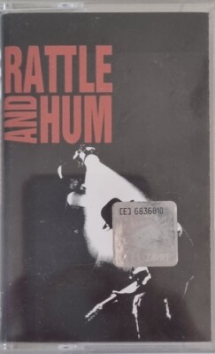 U2  RATTLE AND HUM audio music cassette tape