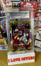 2021 PRIZM CRACKED ICE NAJEE HARIS GOLD ROOKIE ALL AMERICAN CGS 10 FOIL READ