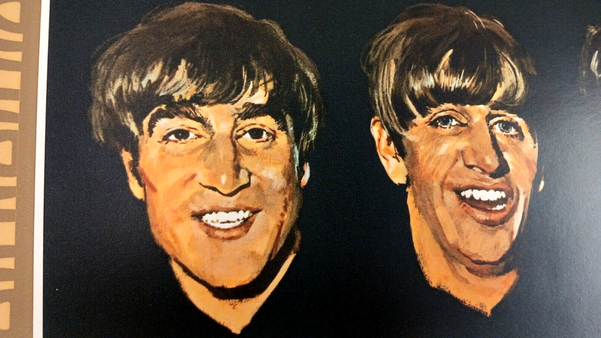 Beatles '64 Vintage-Style VJ Vee Jay PROMO Poster DXS-30 DX