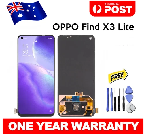 For OPPO Find X3 Lite CPH2145 AMOLED LCD Digitizer Touch Screen Replacement OEM