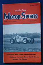 Australian Motor Sports 1954 May Mercedes Benz W25 Bathurst Aust TT British F 1