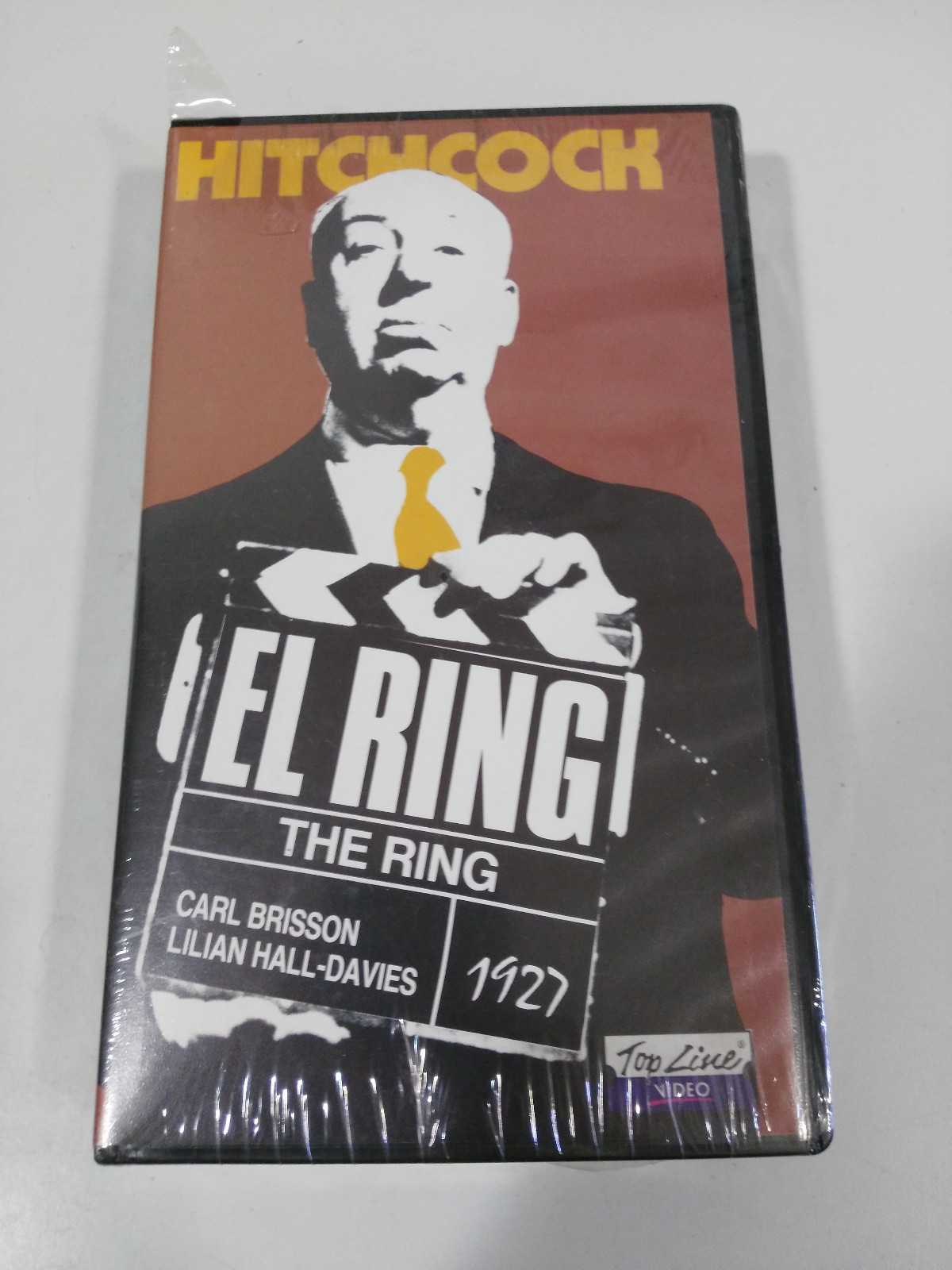 HITCHCOCK El Ring The Ring Carl Brisson VHS Cinta Castellano New