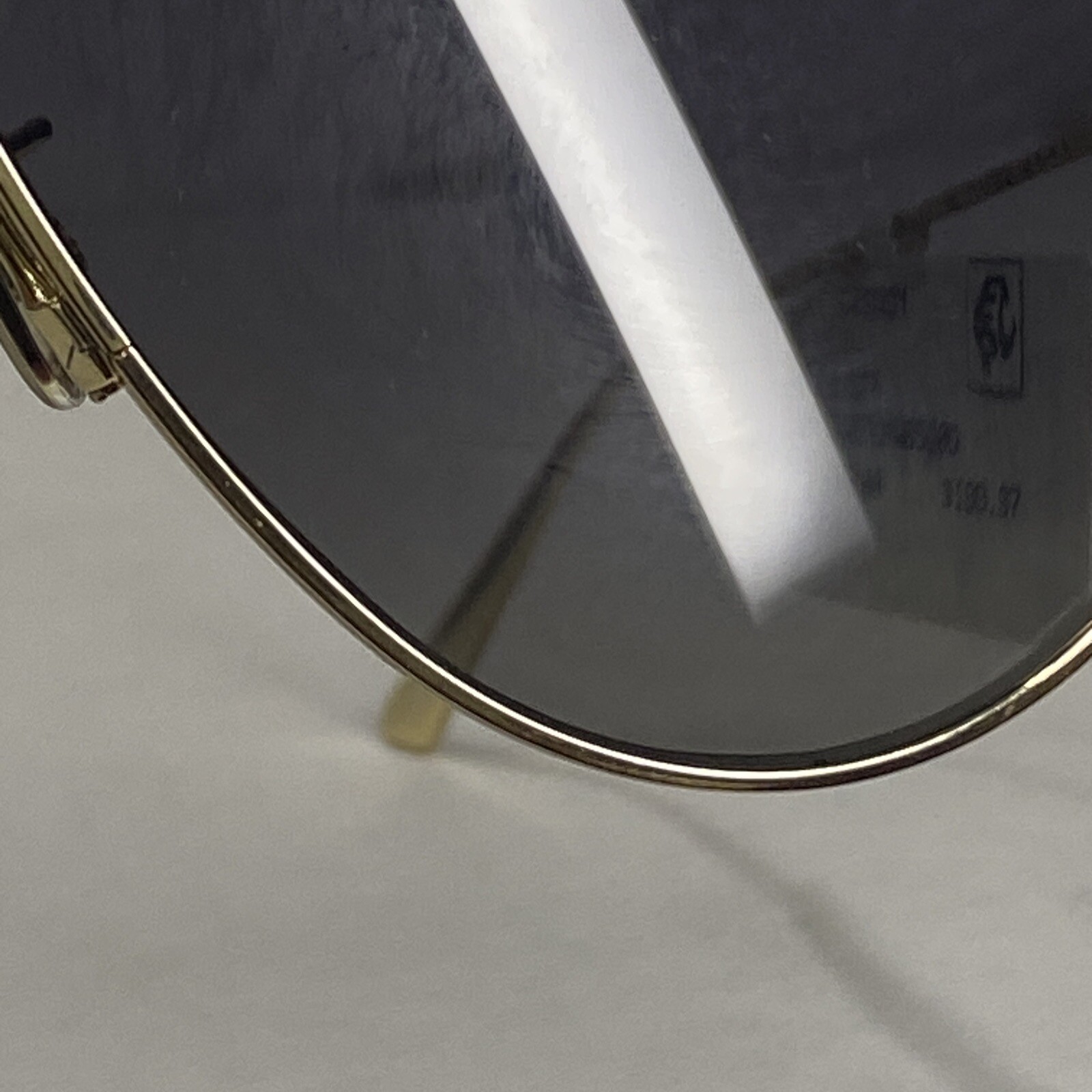 Christian Dior EverDior A1U B0A1 65 9 140 Gold Gray Lens Women 