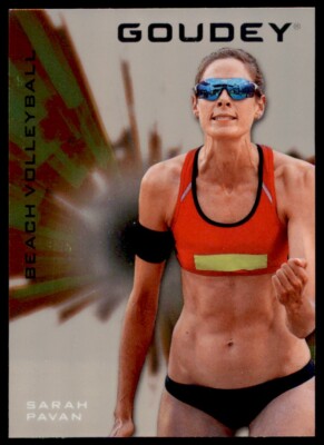 2021 Goodwin Champions Goudey Platinum Parallel #G13 Sarah Pavan Upper Deck