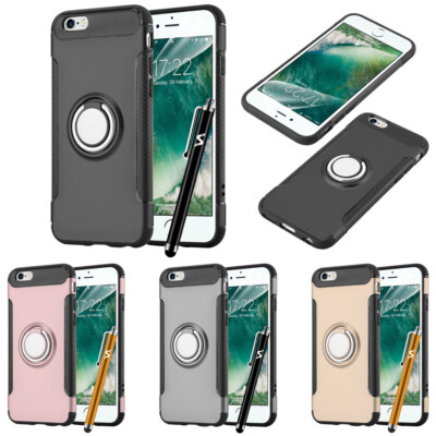 Ring Armor Case für iPhone 6 6s Handy Robust Stoßfest Schutzhülle