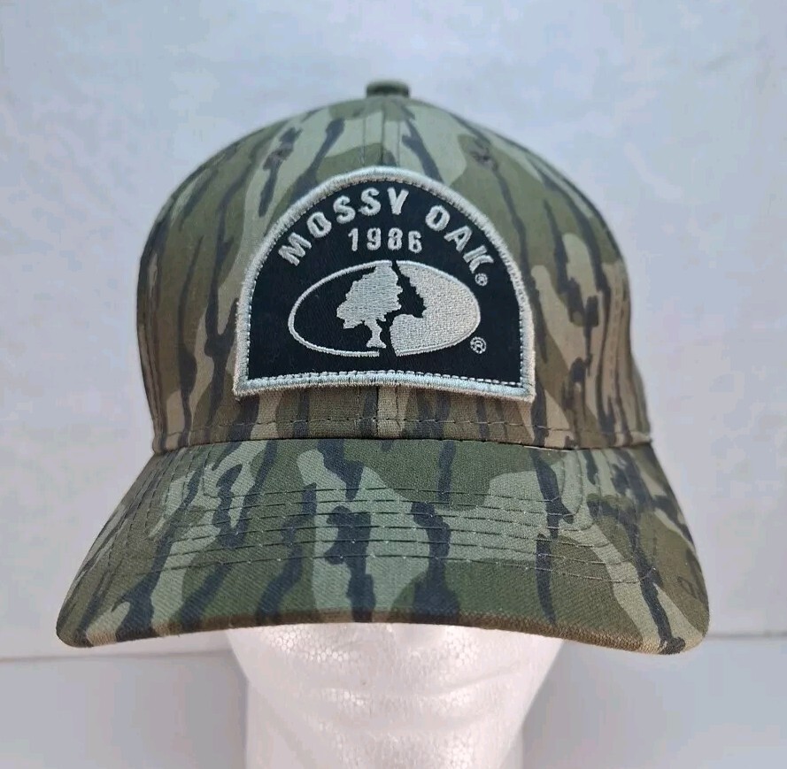 Mossy Oak Tree logo Patch Baseball Hat Cap Snapba… - image 1