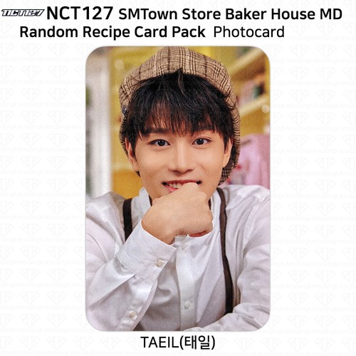 NCT127 SM Town Store Oficial MD Baker House Paquete de tarjetas de recetas aleatorias Photocard - Imagen 15 de 114
