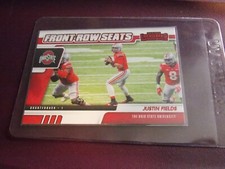 2021 Contenders FRONT ROW SEATS Red #2 JUSTIN FIELDS Bears OHIO STATE Buckeyes