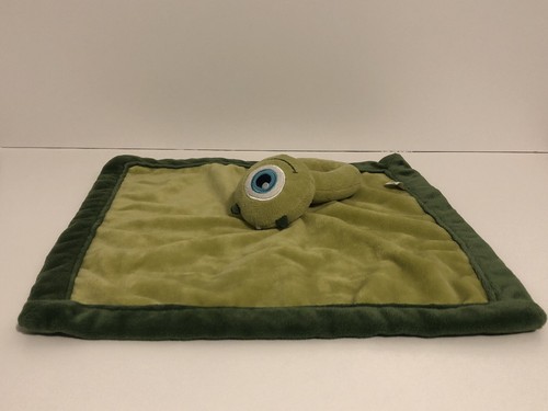 Disney Baby Monster’s Inc MIKE WAZOWSKI Rattle Security Blanket Lovey Lovie - Picture 6 of 12