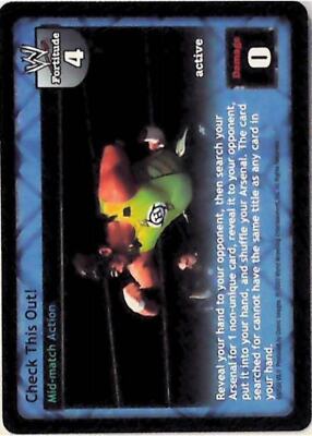 Raw Deal CCG Check This Out! - Velocity
