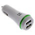2GO Kfz-Ladegerät mit 2 USB-Anschlüssen  Handy Smartphone Ladegerät KFZ USB Adap - Bild 1 von 1