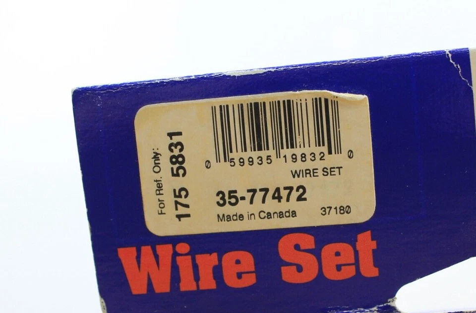 Prenco Spark Plug Wire Set-Ignition Wire Set for 1989-90 Nissan Sentra 1.6 - Image 2 of 3