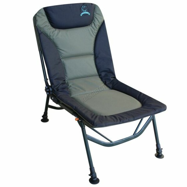 KMS Portable Heavy Duty Folding Recliner Fishing Bed Chair A019026