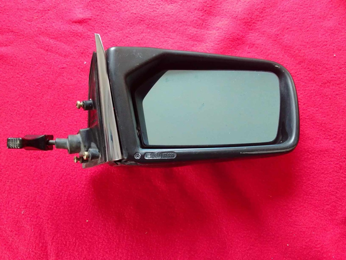 Mercedes-Benz W116 Chrom Right Side Door Mirror Manual | OE
