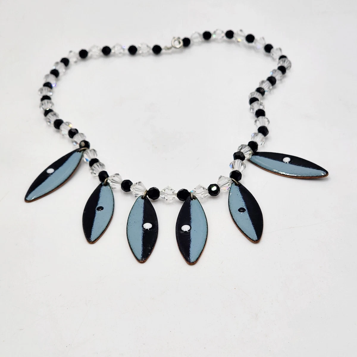Mid century modern necklace sale