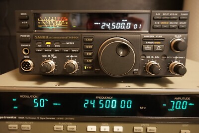 Yaesu FT-850 HF Transceiver Radio Tested & Working Condition
