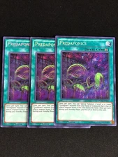 YUGIOH PREDAPONICS FUEN-EN011 1ST SECRET X3