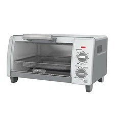 Black & Decker TO1785SG Toaster Oven With Air Fry, 4-Slice, Gray - Quantity 1