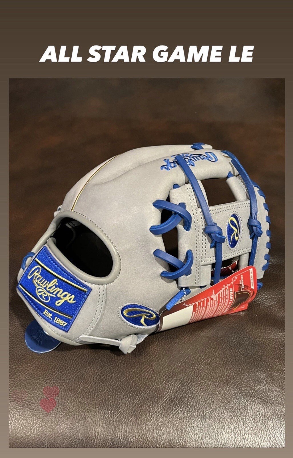 Rawlings 2022 All Star Game Limited Edition Baseball Glove
