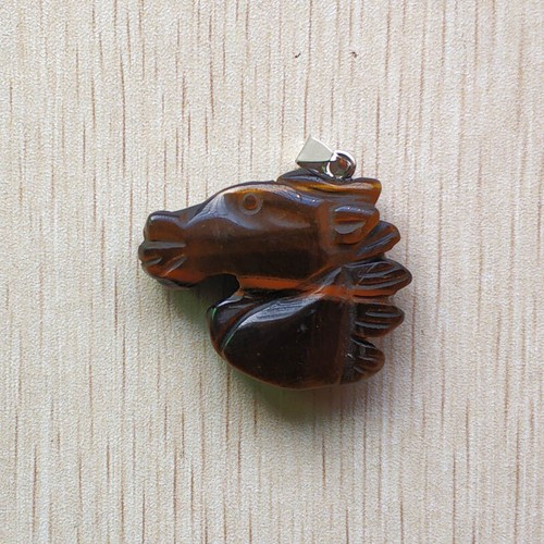 Cionondoli a forma di cavallo in pietra naturale scolpita alla moda 12 pz/lotto all'ingrosso - Foto 6 di 6