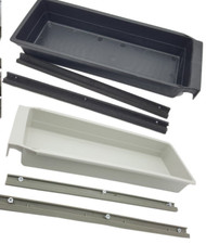 Industrial Sewing Machine Table Mounted Plastic Drawer With 2 Sliders & 6 Screws