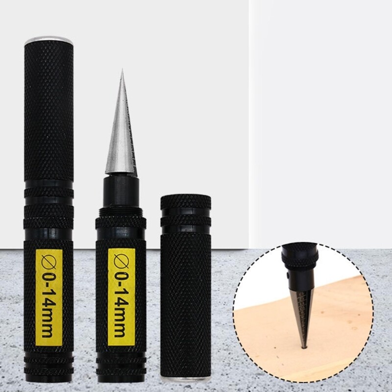 Alésoir Expansible Portable - Outil à Trous Réglable Pour Perçage DIY - Accessoire Pour Corps De Perceuse
