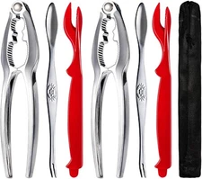 7 Pcs Seafood Tools Set Stainless Steel Crab Leg Crackers Lobster Utensils