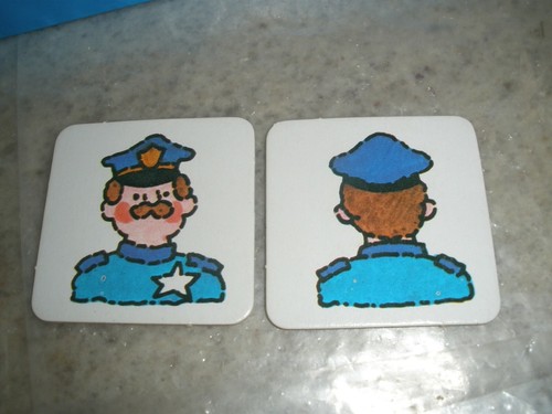 VINTAGE MILTON BRADLEY FRONTS AND BACKS MEMORY GAME COMPLETE (NO INSTRUCTIONS) 1 - Picture 3 of 3