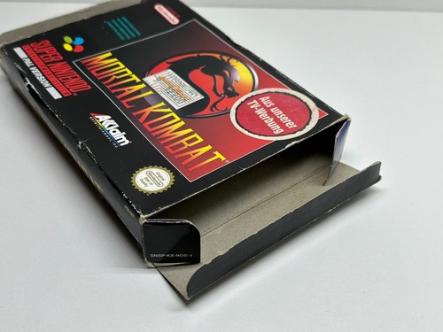 Mortal Kombat OVP/CIB SNES Super Nintendo Modul ⚡BLITZBEREIT⚡ - Picture 8 of 16