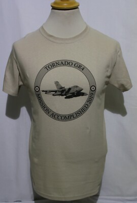 Erwachsene T-Shirt RAF Tornado GR4 Mission Accomplished 2019