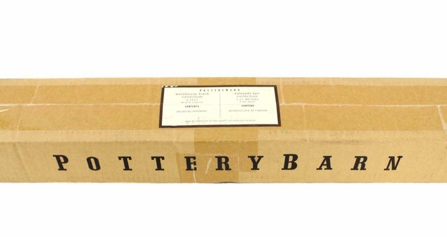 Pottery Barn Pb Warehouse Track Collection Wall Hanging Bar 4