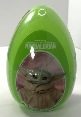 NEW! Mandalorian Grogu Child Baby Yoda Star Wars Easter Egg Candy Stickers Gift