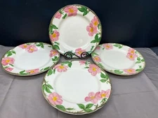 Franciscan "DESERT ROSE" USA ~ Set of 4 ~ Dinner Plates ~ 10 5/8"