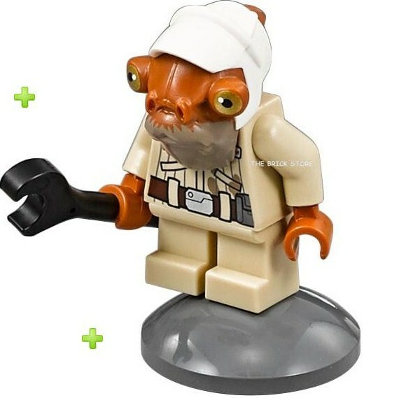 LEGO STAR WARS QUARRIE ARROWHEAD FIGURE FAST V RARE 75186