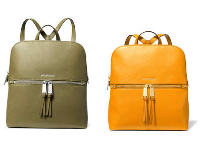 michael kors slim rhea backpack