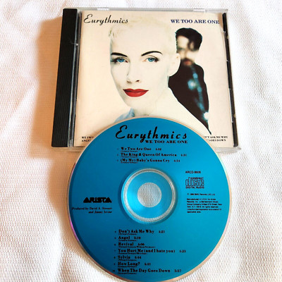 We Too Are One - Audio CD By Eurythmics - BUY 2 GET 1 FREE!!